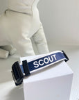 Navy Personalised Pet Collar - Add your Pets Name