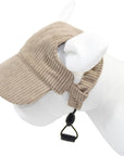 Hound & Home Corduroy Dog Hat