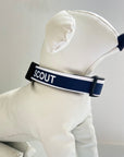 Navy Personalised Pet Collar - Add your Pets Name