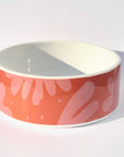 The little flower Pet Bowl SET- Add your pets name - 2 sizes