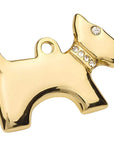 Dog Pet ID Tag Czech crystals