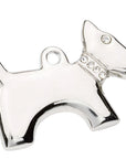 Dog Pet ID Tag Czech crystals