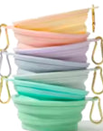 Collapsible Dog Travel Bowl - Turquoise