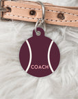 The Tennis Collection | Pet ID Tag | Coach