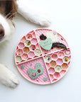 The Pup Lick Mat slow feeder - Blush