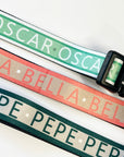 Green Personalised Pet Collar - Add your Pets Name