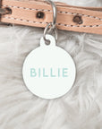 Green Pet ID Tag
