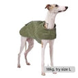 Hound & Home - Olive Quilted Dog Jacket