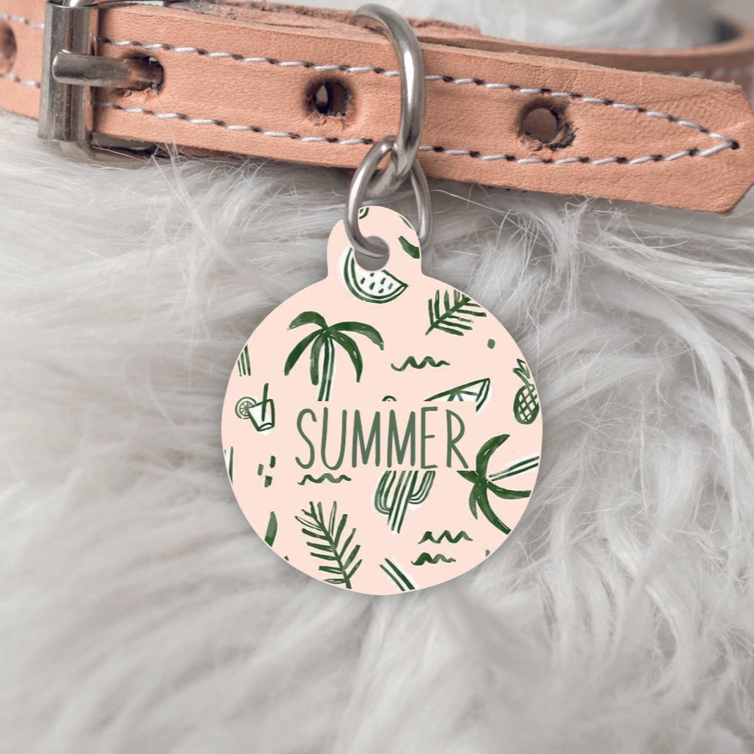 Pet ID Tag-Summer