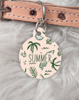 Pet ID Tag-Summer