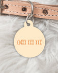 Pet ID Tag-Sunny