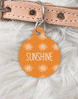 Pet ID Tag- Sunshine