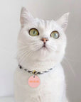 Small 25mm Flower Personalised Pet Cat ID Tag - Daisy