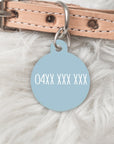 The Milo Personalised Pet dog or cat ID Tag - The Gelato Collection