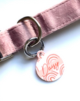 Neutral Rainbow Pet dog or cat ID Tag - Lola