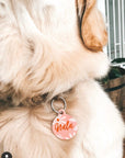 The Winter Edit - Personalised Pet dog or cat ID Tag - Daisy