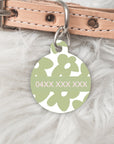 Personalised Pet dog or cat ID Tag Garden Days