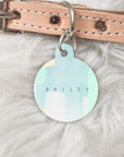 The ART series Personalised Pet dog or cat ID Tag