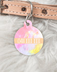 The ART series Personalised Pet dog or cat ID Tag