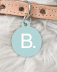Monogram A-Z Personalised Pet dog or cat ID Tag