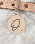 Monogram A-Z Personalised Pet dog or cat ID Tag