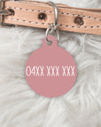 The Winter Edit - Personalised Pet dog or cat ID Tag - Zara