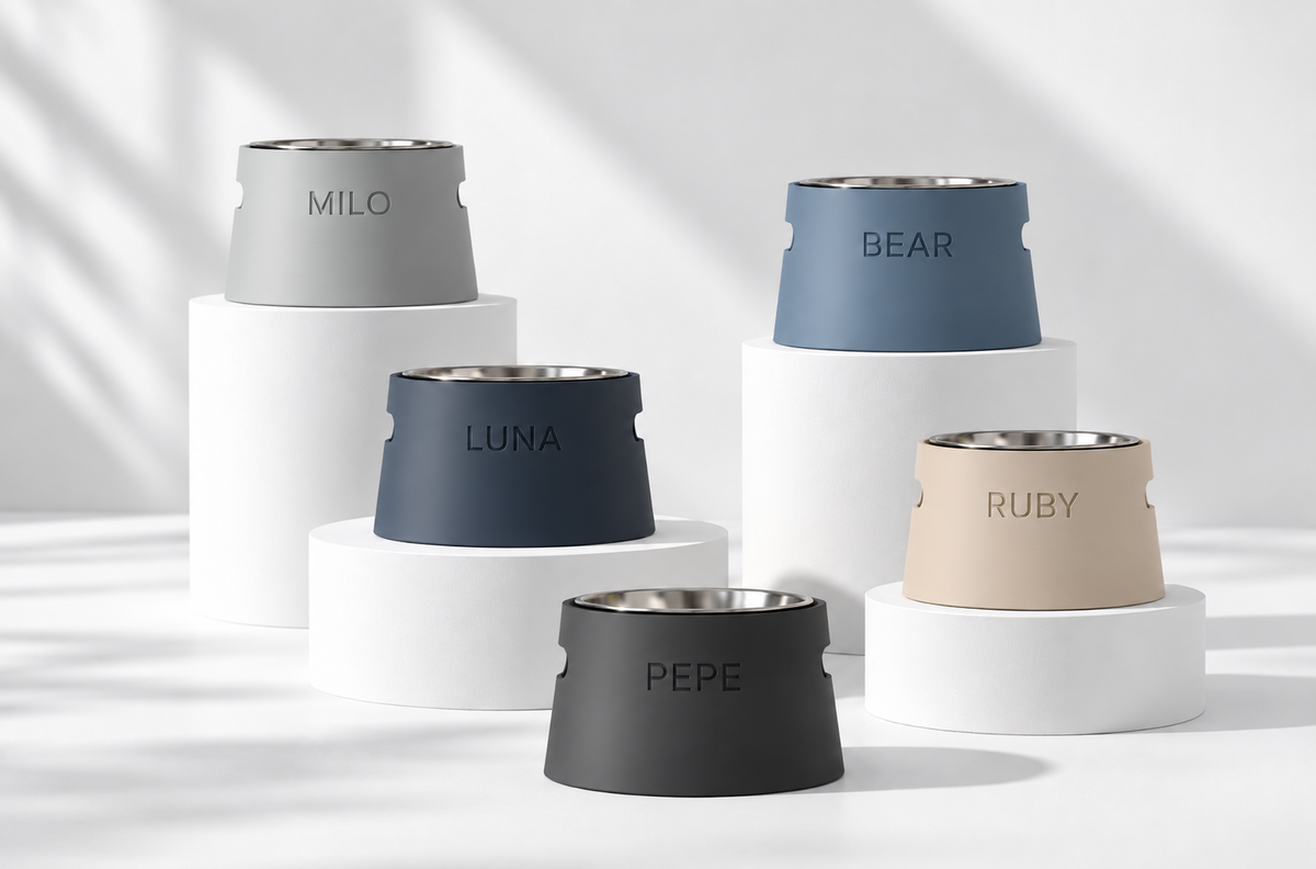 Personalised Elevated Pet Bowls