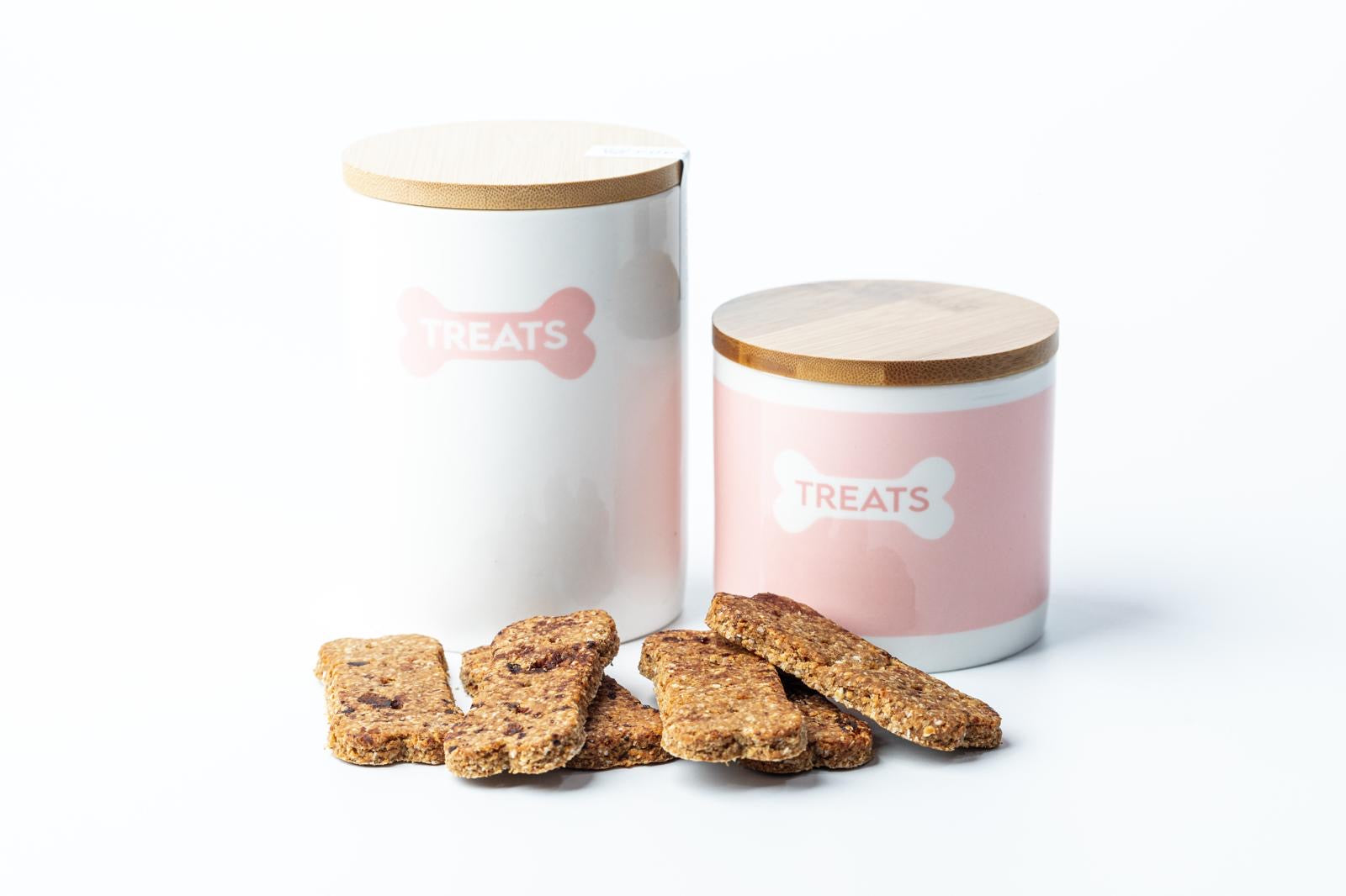 All-Natural Gourmet Dog Biscuits - Strawberry, Apple &amp; Banana