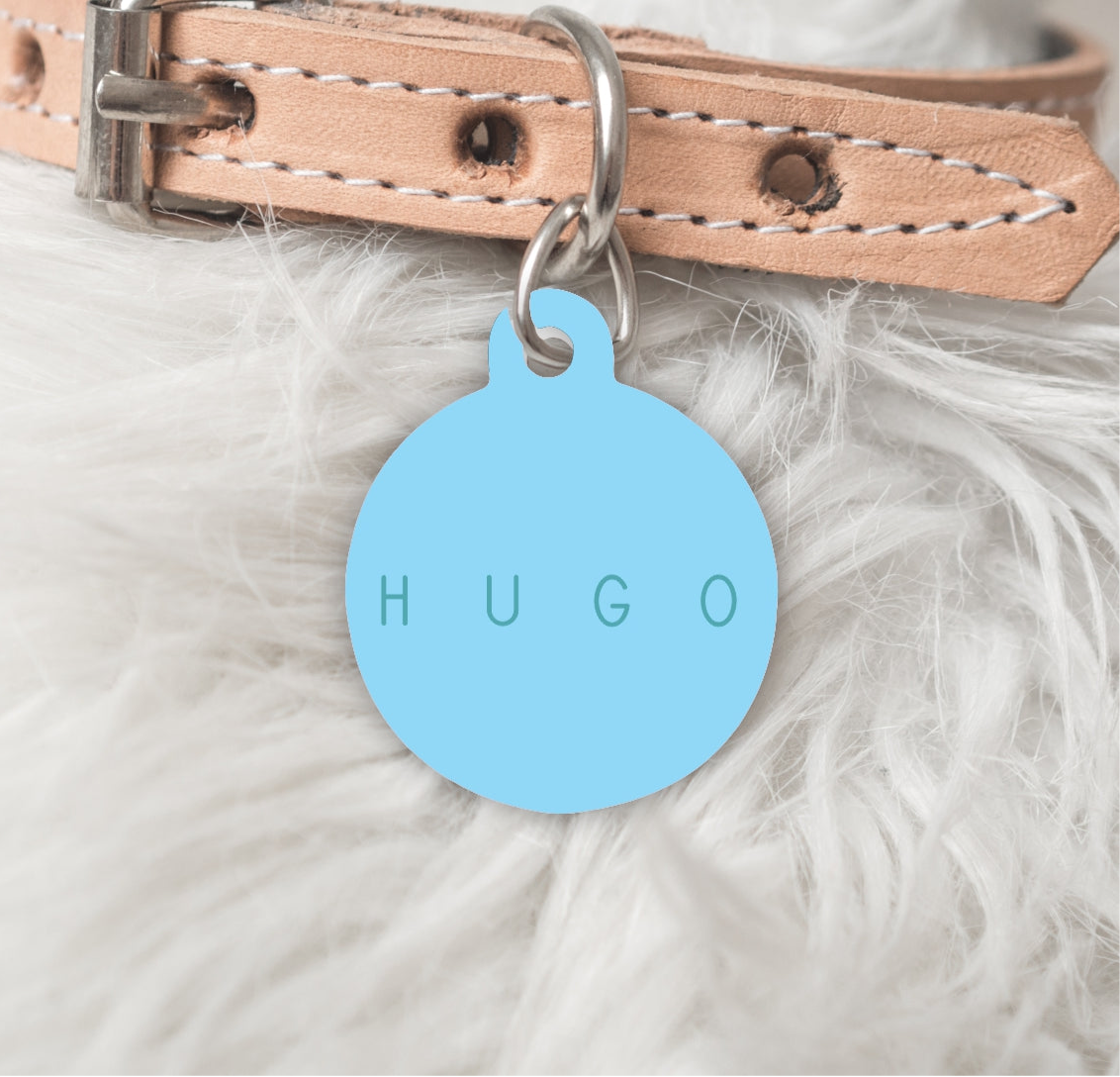 The Hugo Personalised dog or cat ID Tag - The Gelato Collection