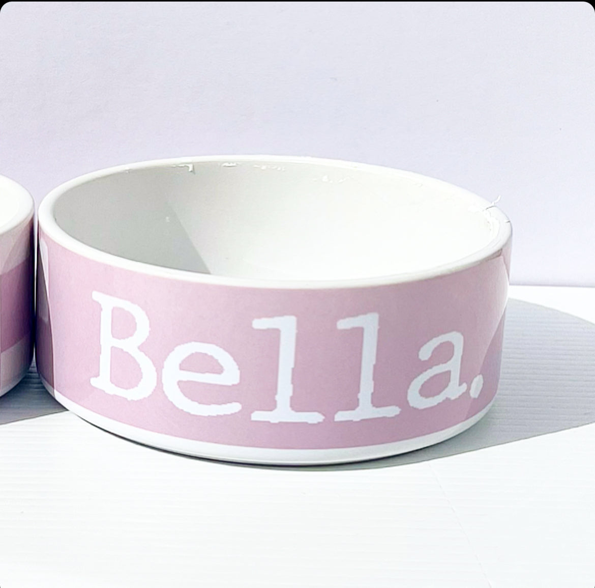 Ceramic personalised Pet Bowl - Add your pets name