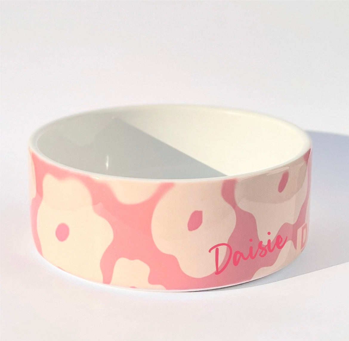 Personalised Ceramic Pet Bowl - Add your pets name - 2 sizes