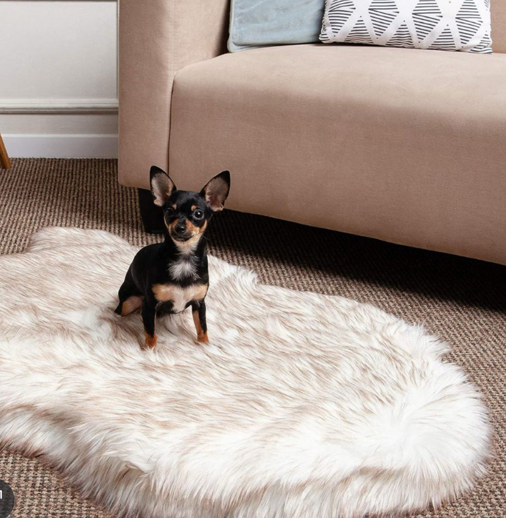 Faux Fur Pet Rug by Hound &amp; Home