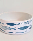 The fish dog ceramic bowl set