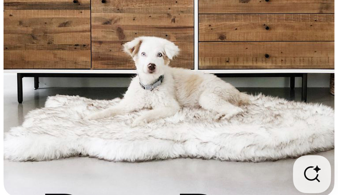 Faux Fur Pet Rug by Hound &amp; Home