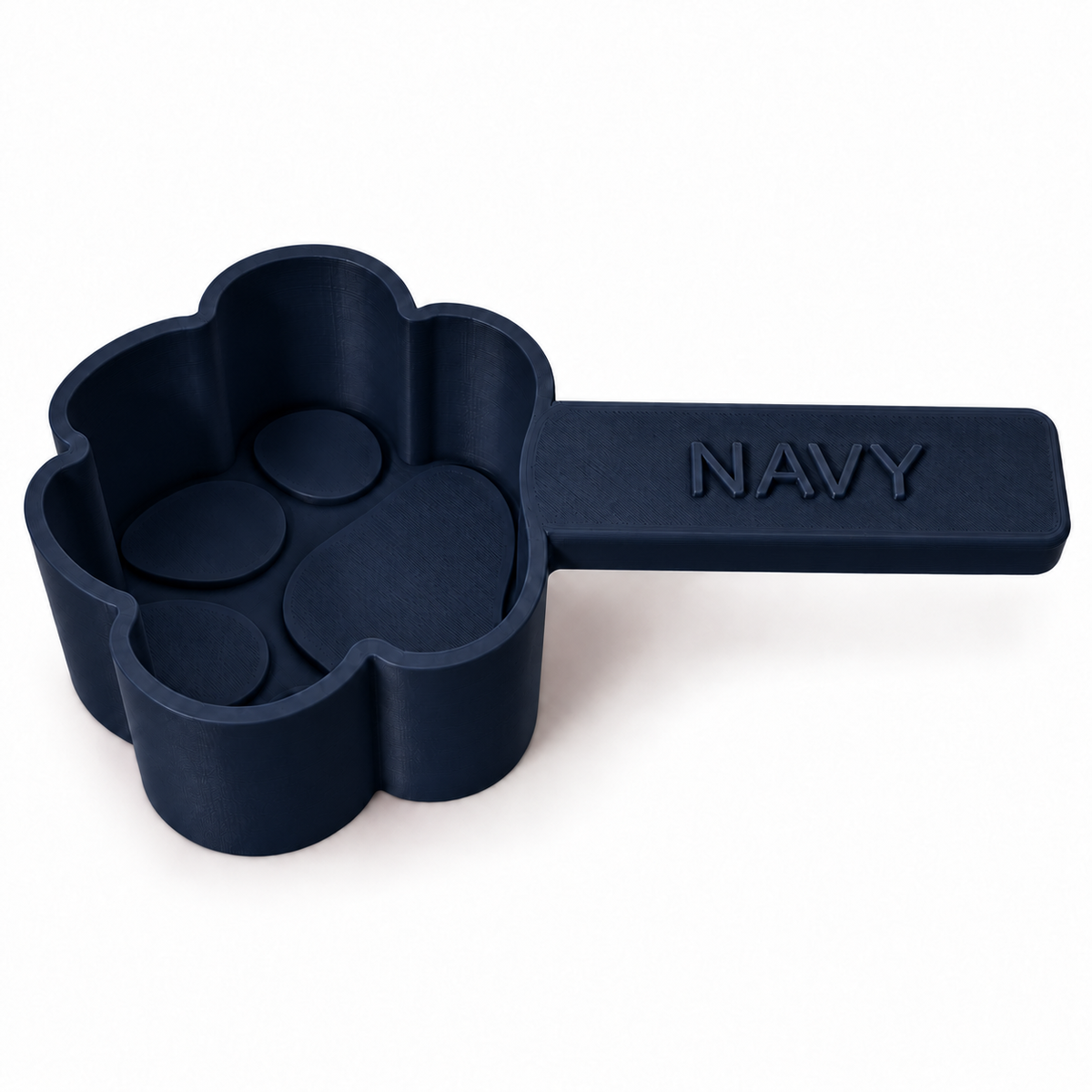 Personalised Paw-Shaped Pet Food Scoop 1/2 Cup