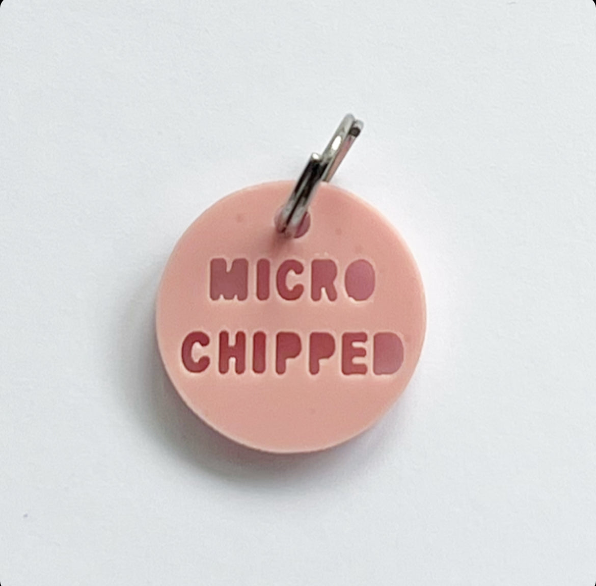 Mini ‘Microchipped’ acrylic charm add-on