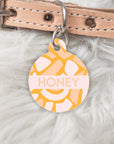 Bloom Pet ID Tag  - Honey