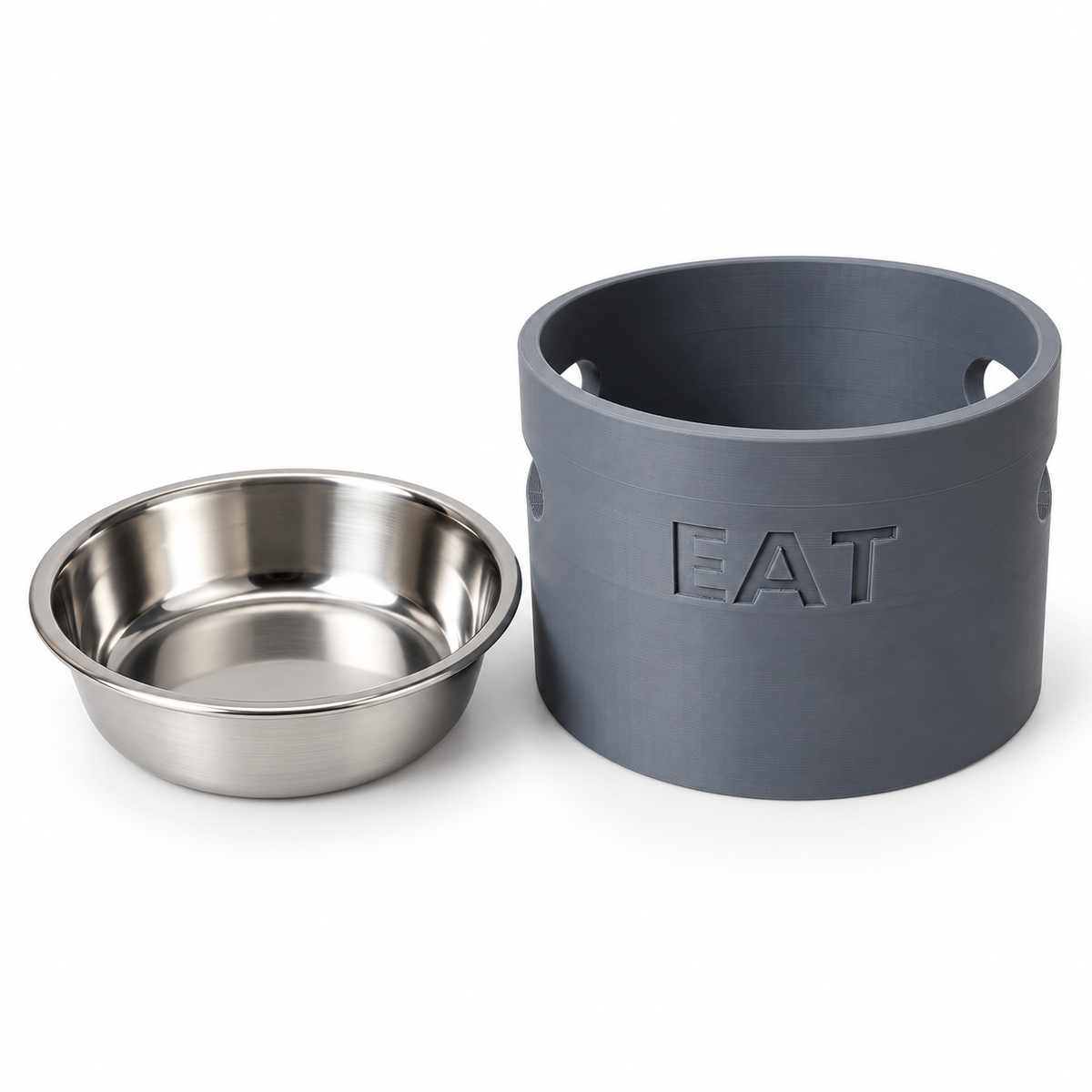 Personalised Elevated Stand &amp; Dog Bowl