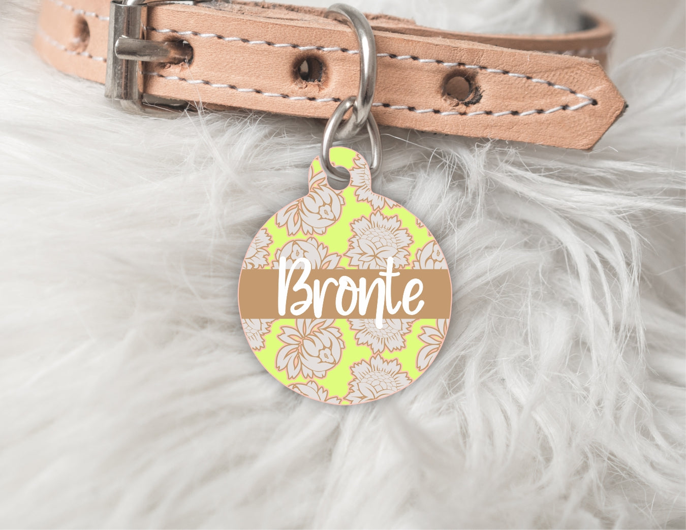 Pup Island Bronte summer collection - Harness, Collar, Lead, Poop Bag &amp; Pet ID tag
