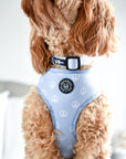 Peace & Love reversible Print Adjustable Dog Harness