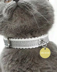 Small 25mm Personalised Pet Cat ID Tag - Kitty Gelato