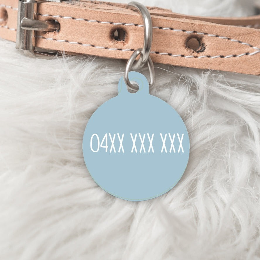 The Milo Personalised Pet dog or cat ID Tag - The Gelato Collection