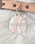 The Winter Edit- Double sided Pet dog or cat ID Tag - Archie