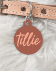 The Winter Edit - Personalised Pet dog or cat ID Tag - Tillie