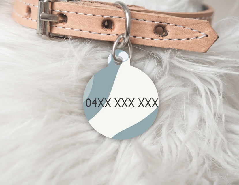The Bailey - Pet dog or cat ID Tag