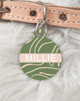 Personalised Pet dog or cat ID Tag Garden Days