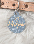 Pet dog or cat ID Tag -  The Harper