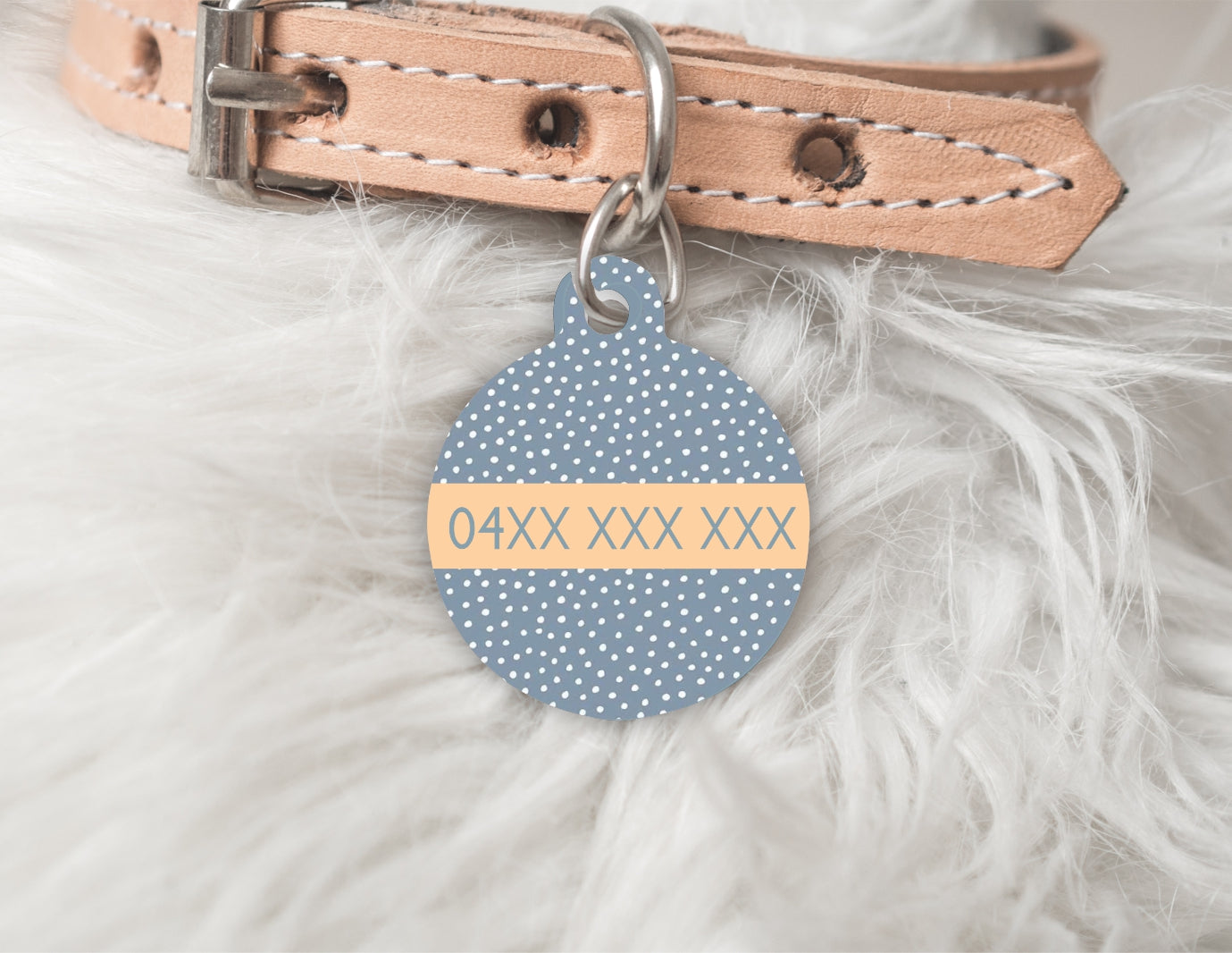 Pet dog or cat ID Tag -  The Harper