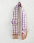 The Violet Plaid Collar