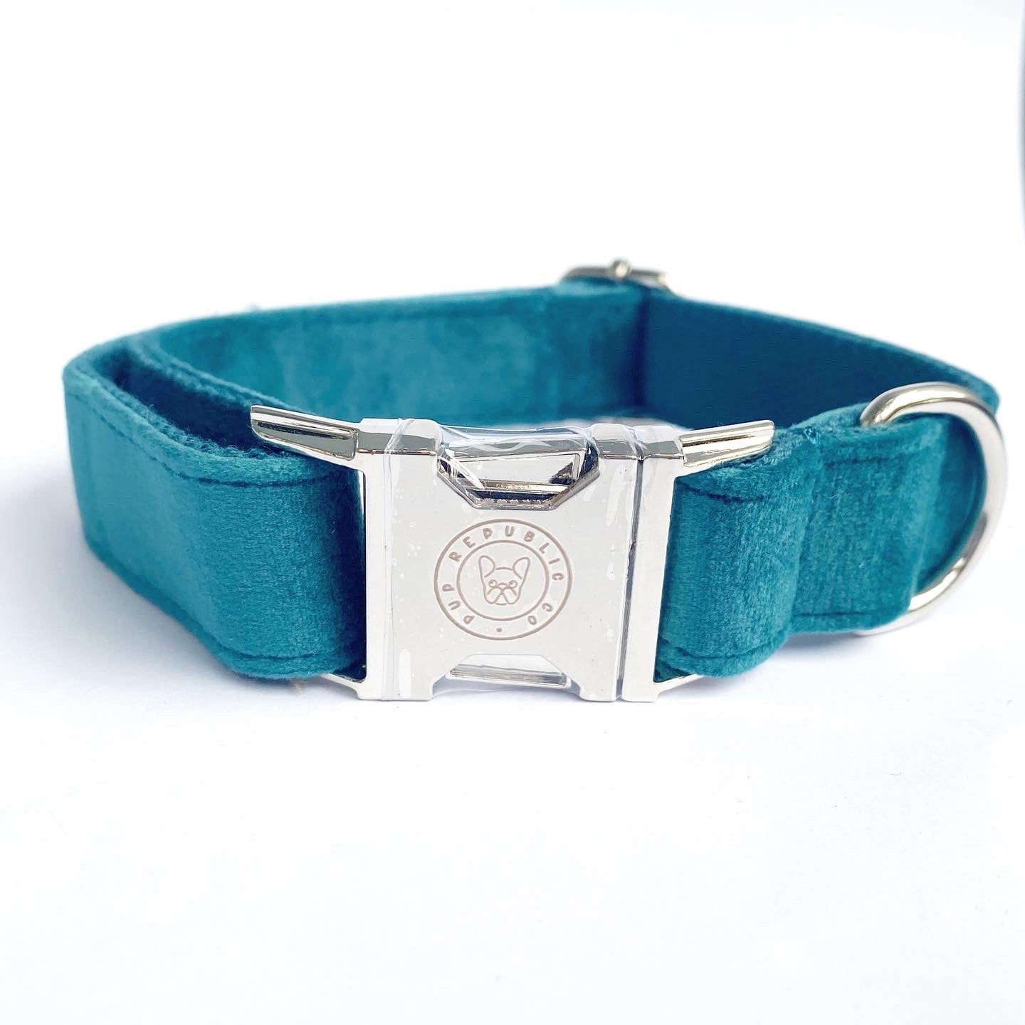 The Teal dog collar